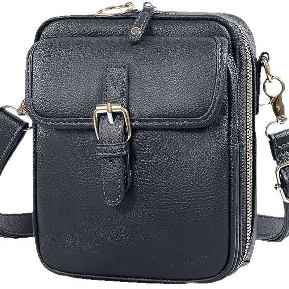 De Ruimste Crossbodytas in zwart