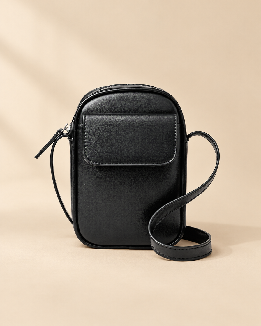 Aphrodite Crossbody Bag - black