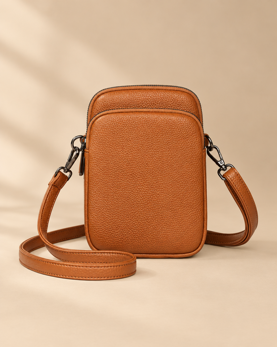 Hebe Crossbody Tas – Cognac