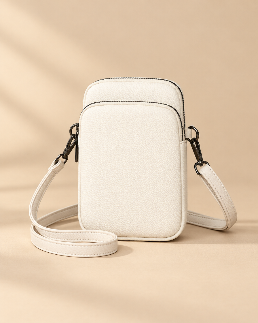 Hebe Crossbody Bag - white
