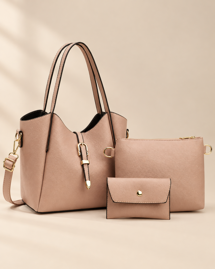 Hera Tote Bag Set (3-delig) – Oudroze