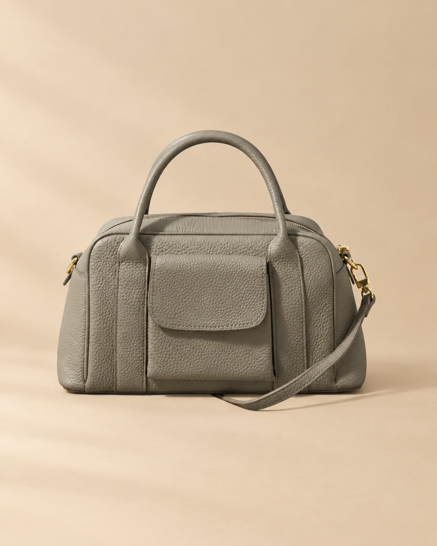 Phoebe Leren Handtas
