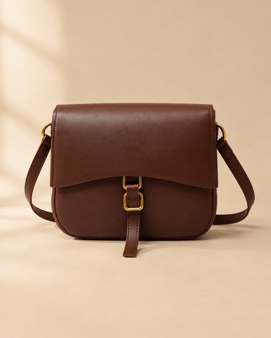 Thalia Crossbody Bag - coffee