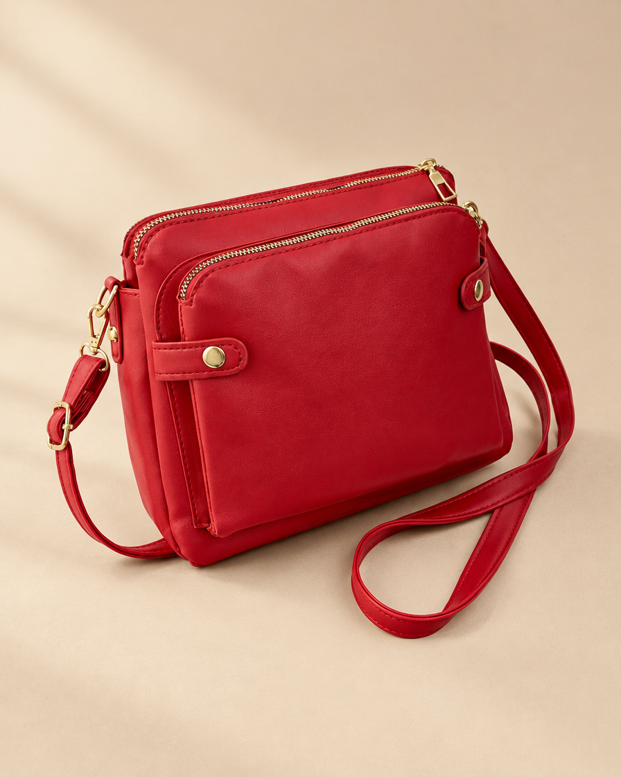 Bali Crossbody Tas – Rood