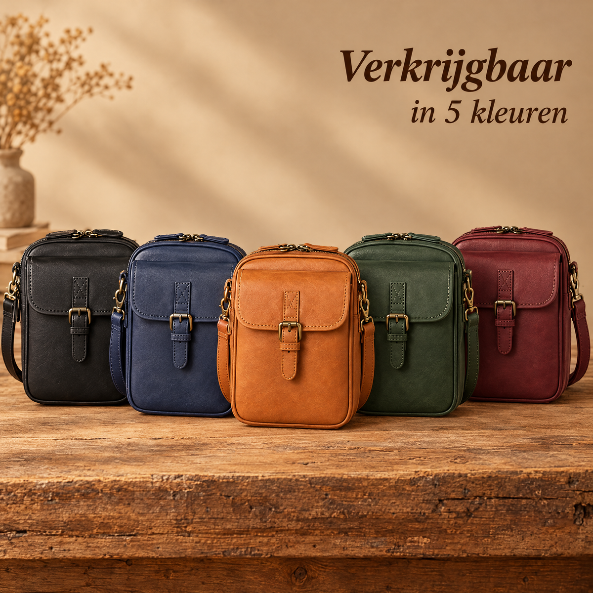 Naya Crossbody Tas – in alle kleuren