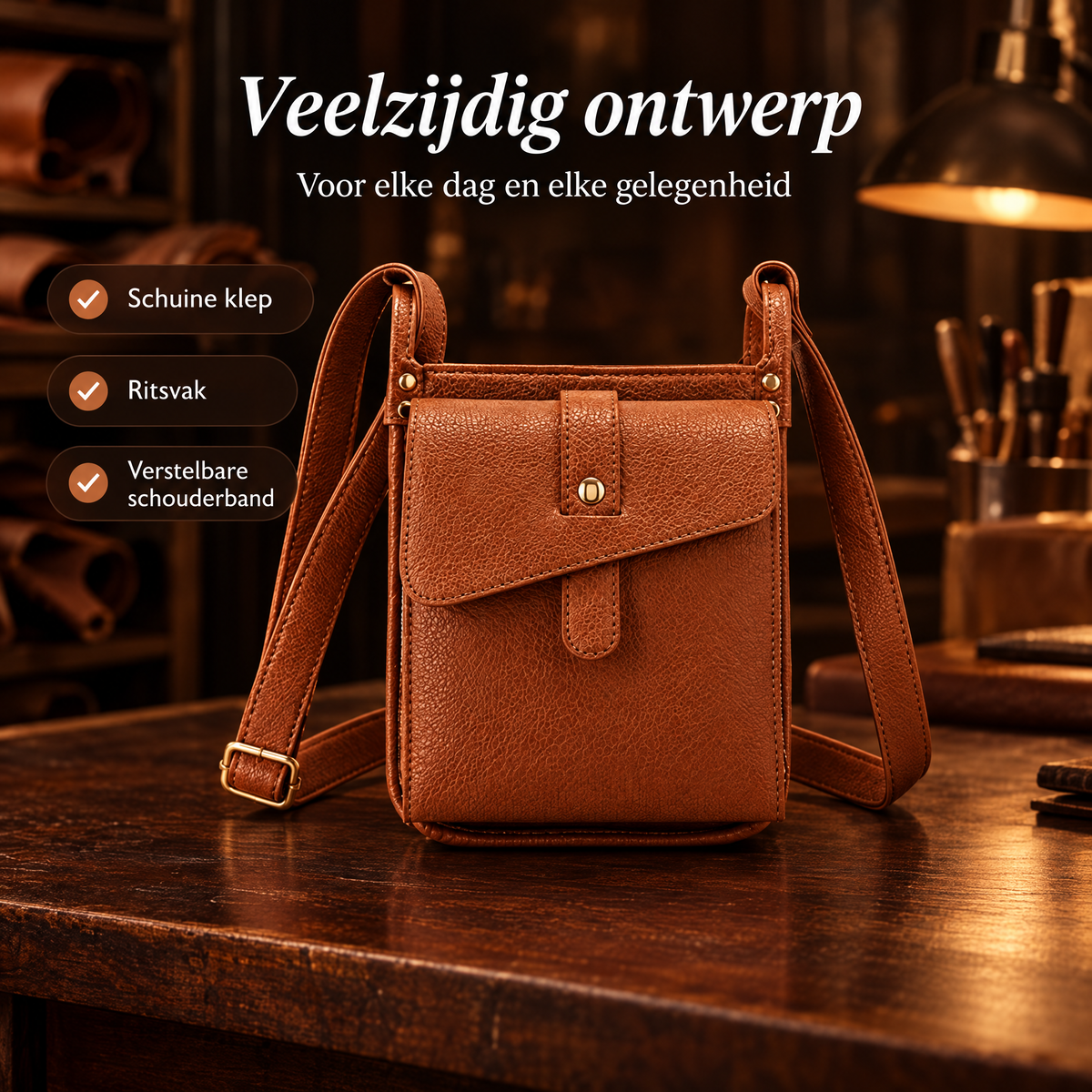 Athena Crossbody Tas