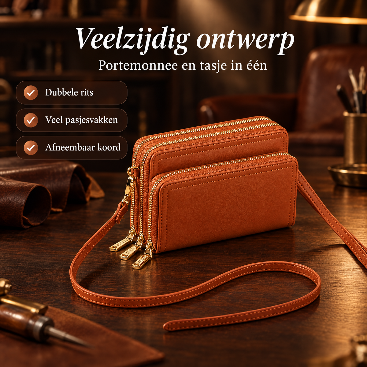 Bali Crossbody Portemonnee – kenmerken