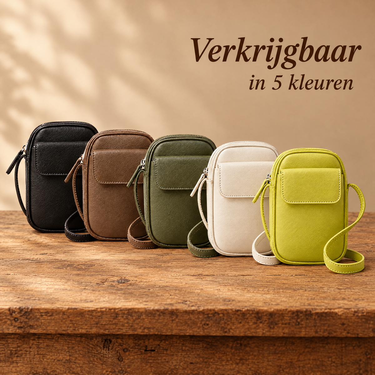 Aphrodite Crossbody Tas – in alle kleuren