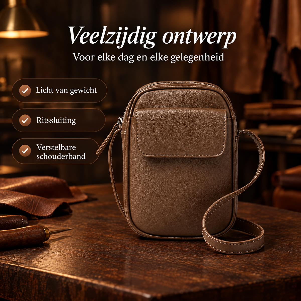 Aphrodite Crossbody Tas – kenmerken
