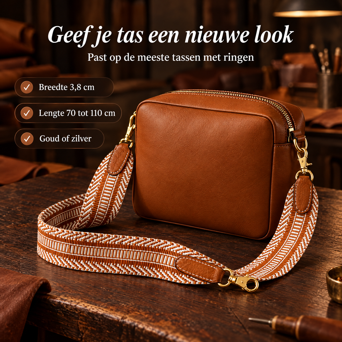 Graeae Geweven Tasband – kenmerken