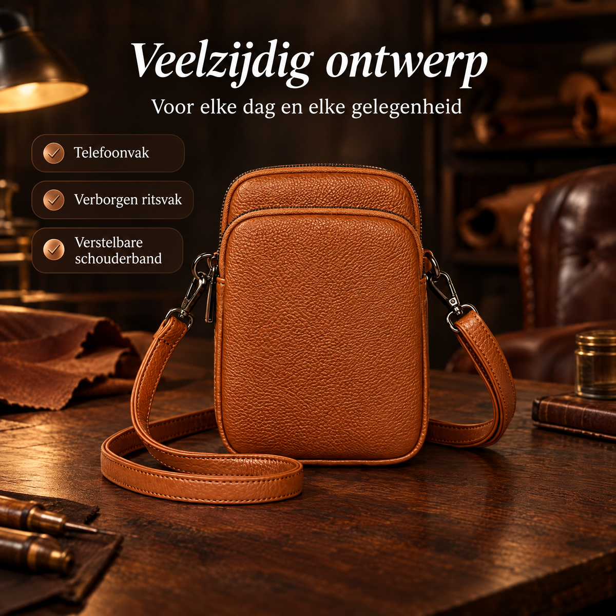 Hebe Crossbody Tas