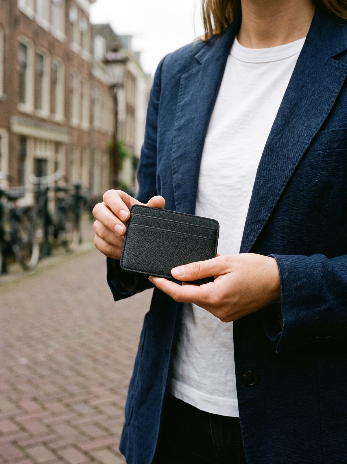 Sterope Leren Pasjeshouder